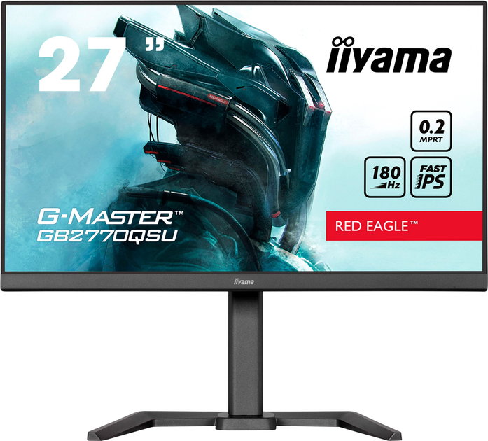 Monitor 27" iiyama G-Master GB2770QSU-B6 Red Eagle - obraz 1