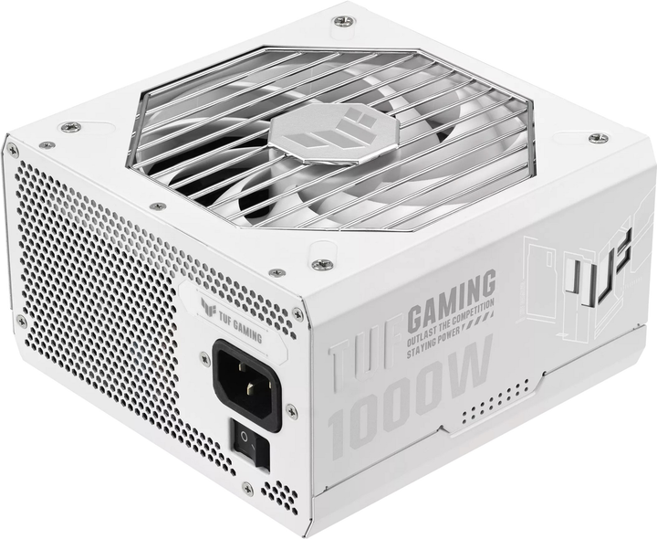 Блок живлення ASUS TUF Gaming 1000 Вт Gold White Edition (TUF-GAMING-1000G-WHITE) - зображення 2