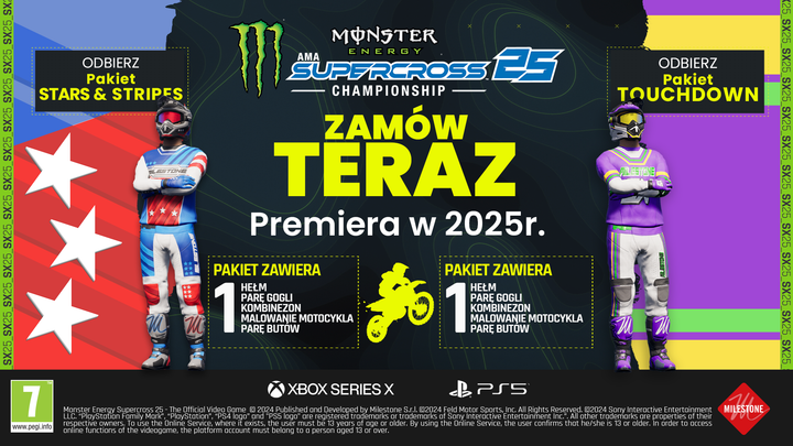 Gra PS5 Monster Energy Supercross 25 – The Official Video Game (płyta Blu-ray) (8057168509946) - obraz 4