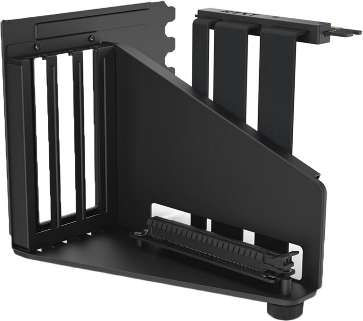 Uchwyt do pionowego montażu karty graficznej NZXT Vertical GPU Mounting Kit Black (AB-RH175-B1) - obraz 1