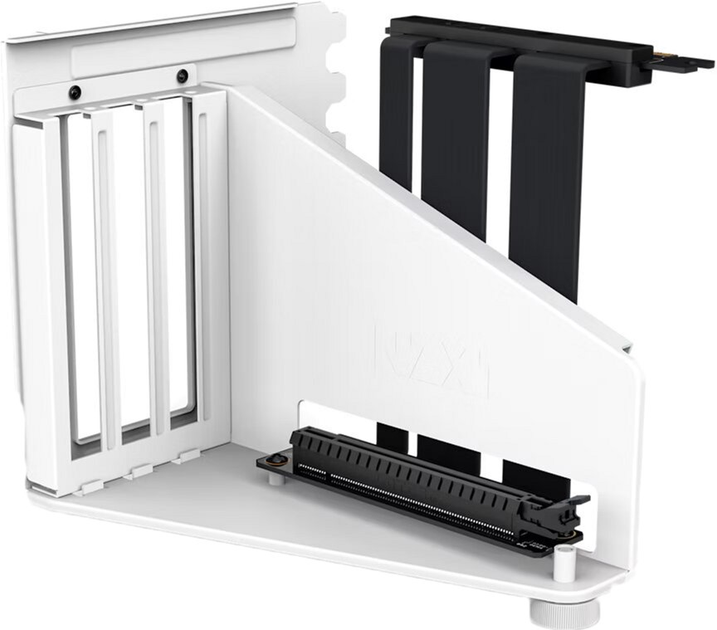 Брекет для вертикального встановлення відеокарти NZXT Vertical GPU Mounting Kit White (AB-RH175-W1) - зображення 1