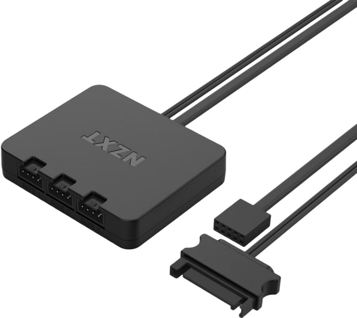 Zestaw wentylatorów NZXT F120 RGB Core Triple Pack & Controller White (RF-C12TF-W1) - obraz 4