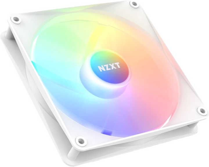 Wentylator NZXT F140 RGB Core White (RF-C14SF-W1) - obraz 2