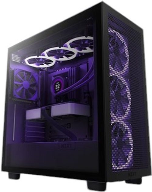 Obudowa NZXT H9 Flow Mid-Tower Matte Black (CM-H91FB-01) - obraz 1