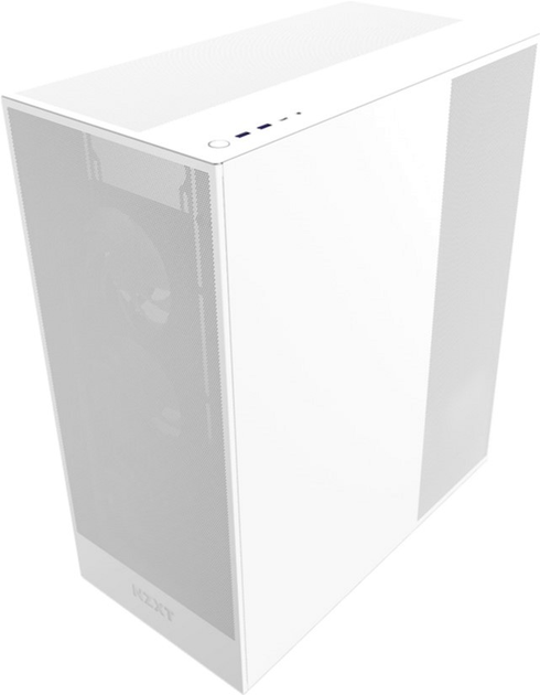 Корпус NZXT H7 Flow Mid-Tower Matte White (CM-H72FW-01) - зображення 2