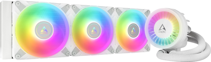 System chłodzenia cieczą Arctic Liquid Freezer III 360 A-RGB White (ACFRE00152A) - obraz 1