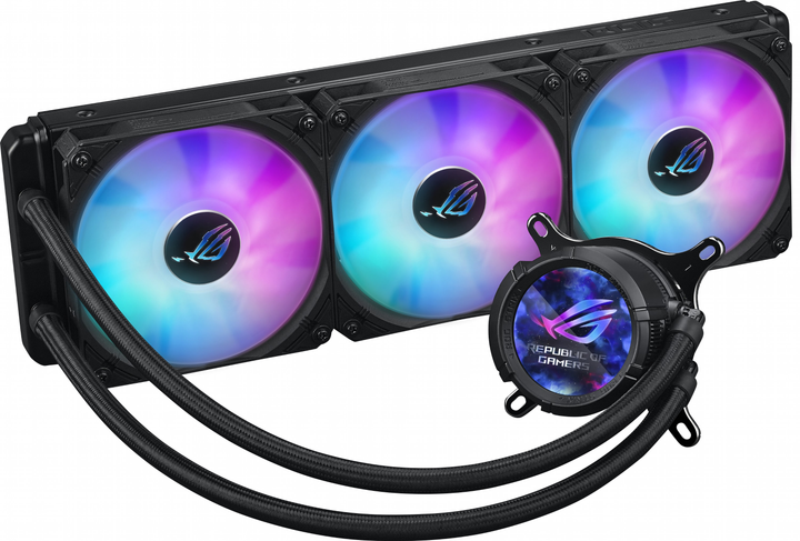 Система водяного охолодження ASUS ROG Strix LC III 360 ARGB LCD (90RC00W1-M0UAY0) - зображення 5