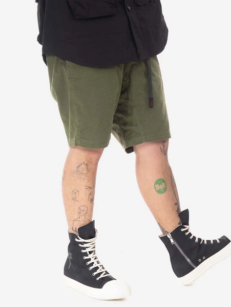 Krótkie spodenki męskie bawełniane Gramicci G106-OGS-OLIVE S Zielone (195612195227) - obraz 5