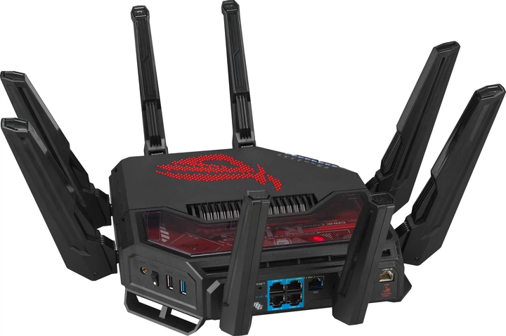 Маршрутизатор ASUS ROG Rapture GT-BE19000 (90IG0850-MO9A0V) - зображення 8