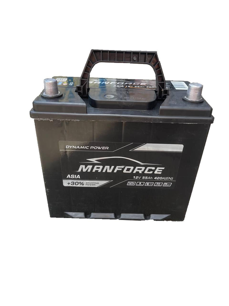 Автомобильный аккумулятор Manforce Asia 55Ah 420A R+ (правый) - изображение 3