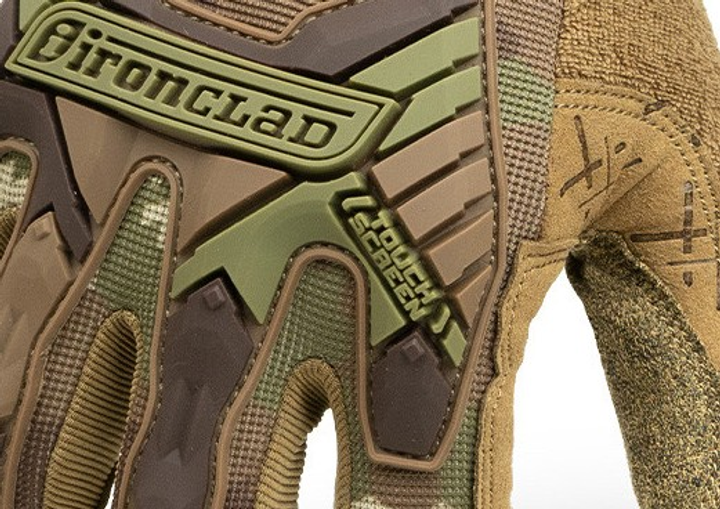 Перчатки Ironclad Exo Tactical Impact Camo XXL - изображение 2