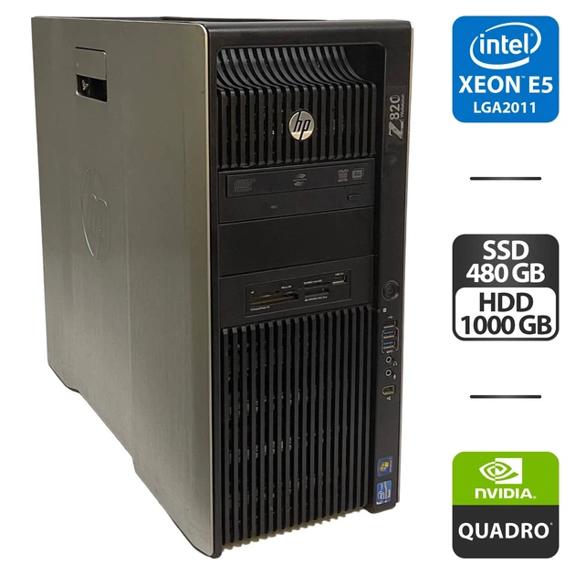 Рабочая станция HP Z820 Workstation Tower / Intel Xeon E5-2620 (6