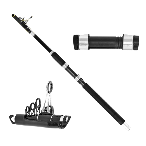 Телескопічний спінінг Sam's Fish 3.6 м зі складаним кільцем, модель SF24329-3.6 - Фото 2 Телескопічний спінінг Sam's Fish 3.6 м зі складаним кільцем, модель SF24329-3.6 - зображення 2