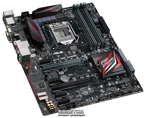 Материнская плата Asus H170 Pro Gaming (s1151, Intel H170, PCI