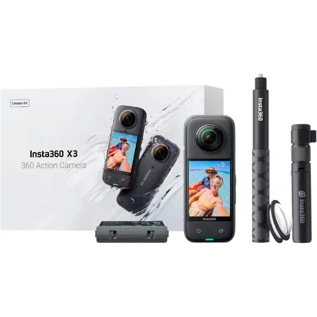 Экшн-камера Insta360 X3 Creator Kit (CINSAAVK) EU [102878] - изображение 6
