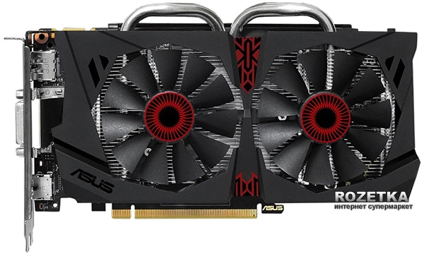 Видеокарта Asus PCI-Ex GeForce GTX 950 Strix 2048MB GDDR5 (128bit