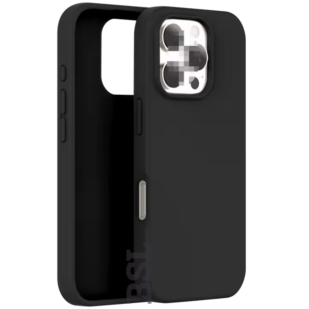 Силіконовий чохол для iPhone 16 Pro Max Fruct Silicon Case Full Cover Black - Фото 1 Силіконовий чохол для iPhone 16 Pro Max Fruct Silicon Case Full Cover Black - зображення 1