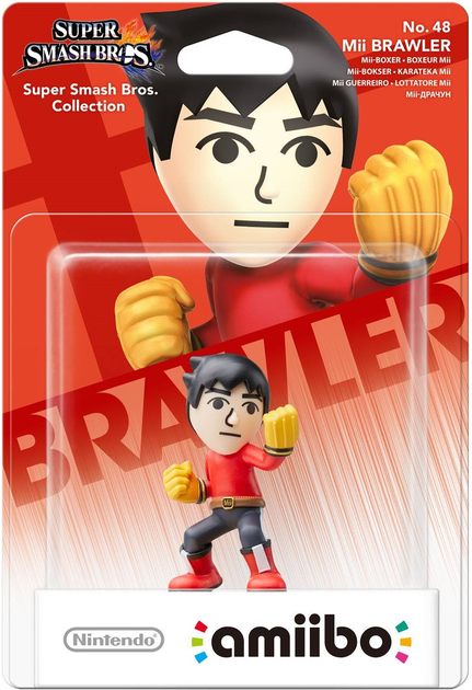 Фігурка Nintendo Amiibo Mii Brawler (0045496353100) - зображення 1