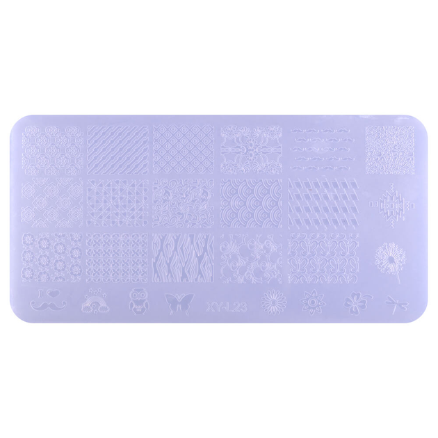 Акриловые пластины для стемпинга XY-23 MAXXIMUM * от продавца: SuperTop ...