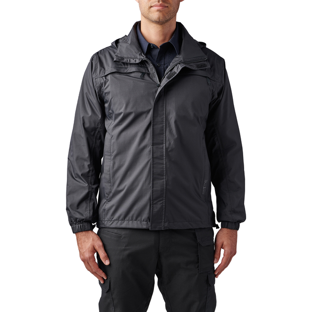 Куртка штормова 5.11 Tactical TacDry Rain Shell 2.0 Black L (48372ABR-019) - зображення 1