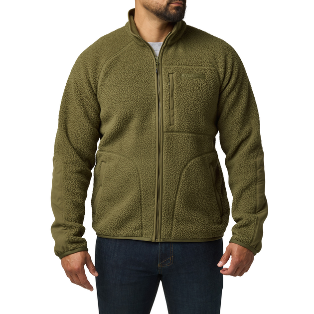 Куртка флісова 5.11 Tactical HQ Tech Fleece Jacket Field green M (78062-206) - зображення 1