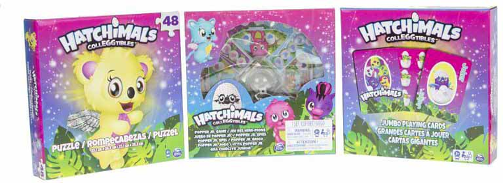 Zestaw zabawek Spin Master Hatchimals Zestaw 3 gier (778988158937) - obraz 1