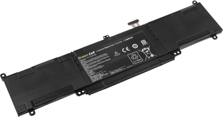 Акумулятор Green Cell для ноутбуків Asus ZenBook UX303 UX303U UX303UA UX303UB UX303L 11.31V 3500mAh (5903317225140) - зображення 2