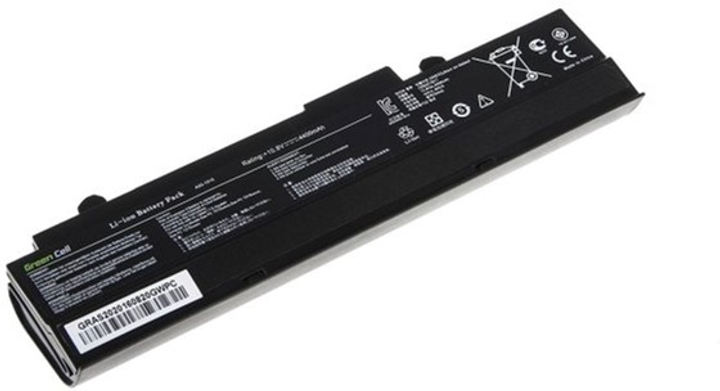 Bateria Green Cell do laptopów Asus EEE PC A32 1015 1016 1215 1216 VX6 10.8V 4400mAh (5902701412012) - obraz 3