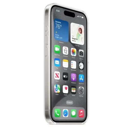 Прозорий чохол CasePro Clear Case with MagSafe для iPhone 15 Pro - зображення 5