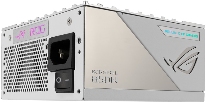 Блок живлення ASUS ROG Loki SFX-L 850W ATX 3.0 Platinum White 80 PLUS Platinum (90YE00N2-B0NA00) - зображення 8