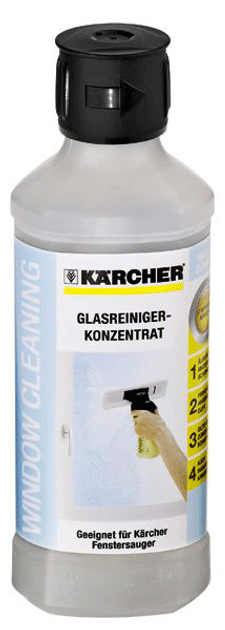 Склоочисник Karcher WV 2 Plus NP *EU + Концентрат засобу для чищення скла KARCHER 6.295-772.0 500 мл (комплект) - зображення 2