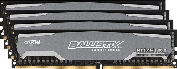 Оперативная память Crucial Ballistix Sport DDR4-2400 32768MB PC4