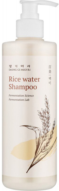 Акція на Рисовий шампунь Daeng Gi Meo Ri Rice Water Shampoo для відновлення волосся 400 мл від Rozetka