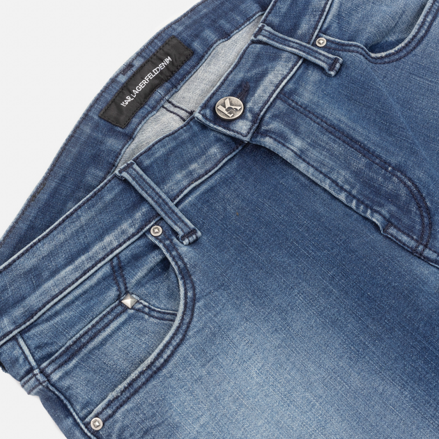 Jeansy slim fit męskie Karl Lagerfeld KLMP000100495W1-001 31 Czarne (9000003881522) - obraz 6