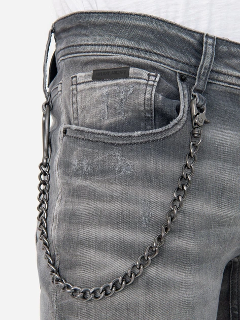 Jeansy slim fit męskie Antony Morato MMDT00245FA750261-90011W01206 38 Szare (8059712944975) - obraz 3