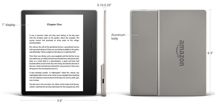 Електронна книга Amazon Kindle Oasis 10th GEN 32GB Підсвітка