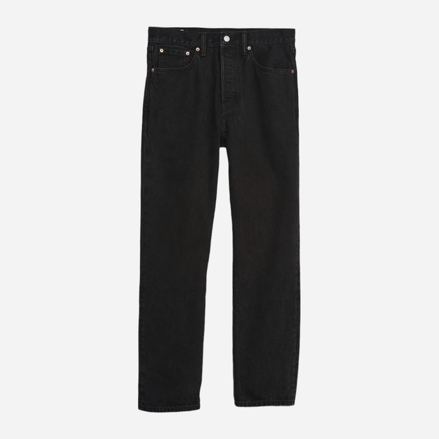 Jeansy regular fit męskie GAP 455581-00 W33L32 Czarne (1200112145722) - obraz 4