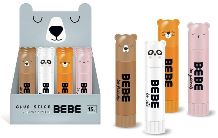 Набір клею-олівець BeBe Friend 15 г 16 шт (ZES5902277312457) - зображення 3