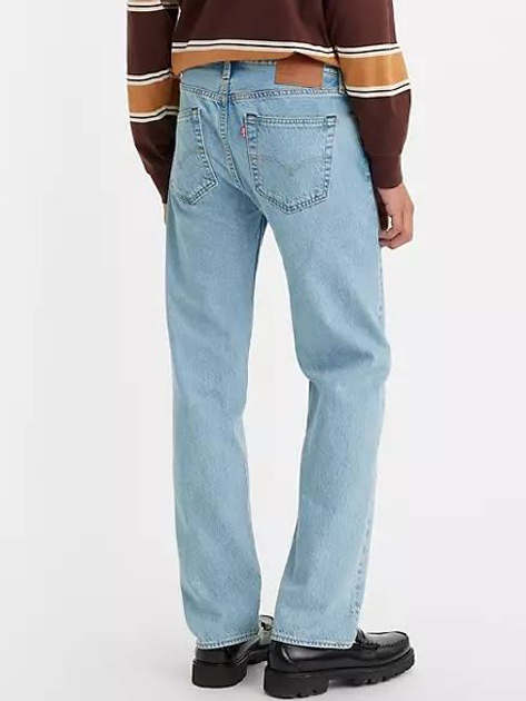 Jeansy regular fit męskie Levi's 501 Original 00501-3286 34-32 Niebieskie (5400970730382) - obraz 2