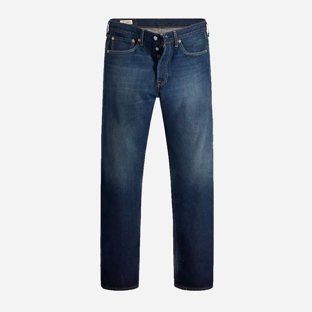 Jeansy regular fit męskie Levi's 501 Original 00501-3411 38-32 Granatowe (5401128021840) - obraz 6