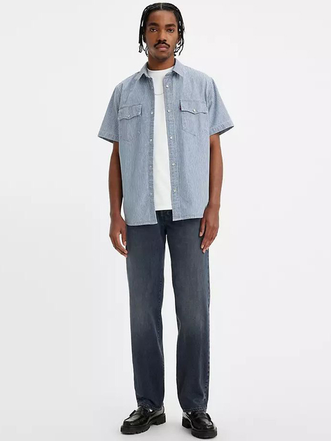 Jeansy regular fit męskie Levi's 501 Original 00501-3473 40-32 Granatowe (5401128027002) - obraz 3