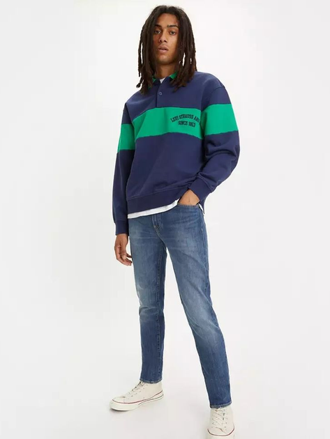 Jeansy slim fit męskie Levi's 511 Slim 04511-5549 38-34 Granatowe (5401105114268) - obraz 3