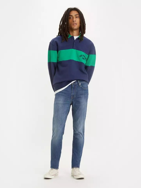 Джинси Slim fit чоловічі Levi's 511 Slim 04511-5549 34-32 Темно-сині (5401105114084) - зображення 5