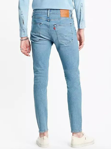 Jeansy slim fit męskie Levi's 512 Slim Taper 28833-0588 32-36 Niebieskie (5400816861935) - obraz 2