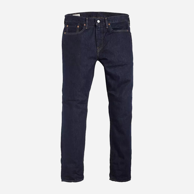 Jeansy regular fit męskie Levi's 502 Taper 29507-0181 33-32 Granatowe (5400599119896) - obraz 5