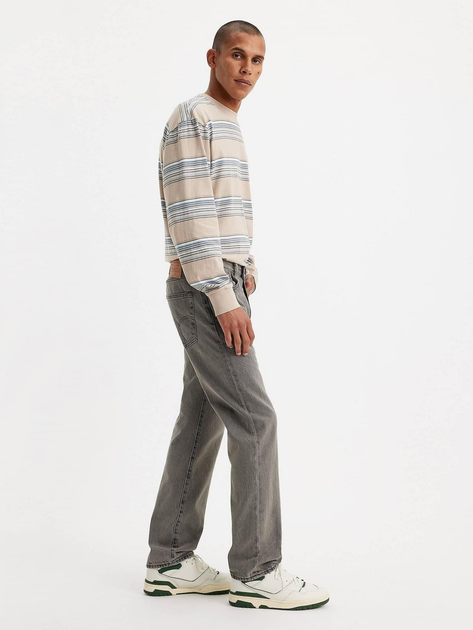 Jeansy regular fit męskie Levi's 501 Original 00501-3496 33-32 Szare (5401128657551) - obraz 3