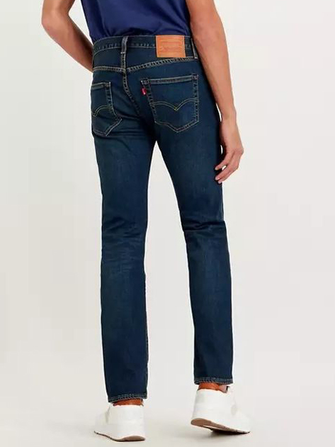 Jeansy regular fit męskie Levi's 501 Original 00501-3061 33-30 Granatowe (5400898339414) - obraz 2