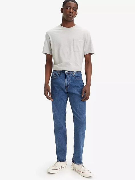 Джинси Regular fit чоловічі Levi's 502 Taper 29507-0555 31-34 Темно-сині (5400816870609) - зображення 3