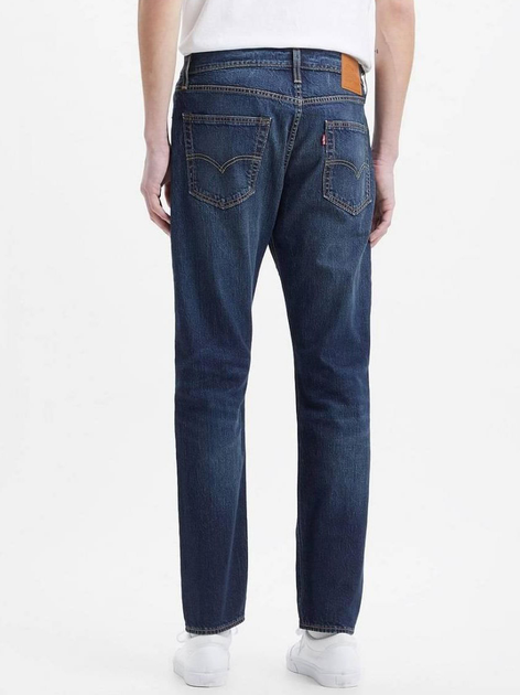 Jeansy regular fit męskie Levi's 502 Taper 29507-1294 29-32 Granatowe (5401043430451) - obraz 2