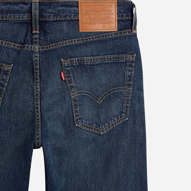 Джинси Regular fit чоловічі Levi's 502 Taper 29507-1294 31-34 Темно-сині (5401043431410) - зображення 10